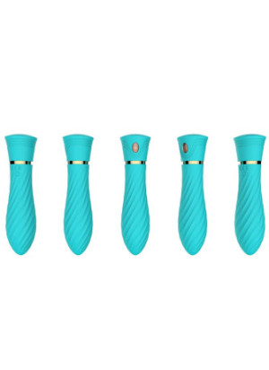 Mini Vibromasseur bleu USB - ADABLUE
